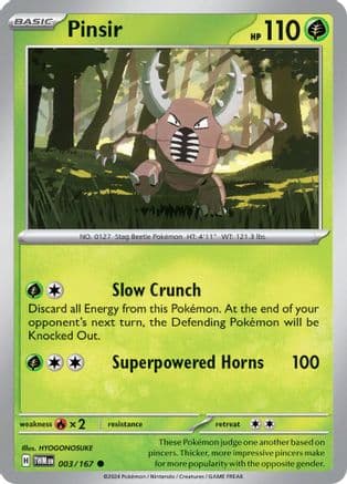 Pinsir 003/167 - SV06 Twilight Masquerade