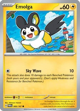 Emolga 069- SV06 Twilight Masquerade