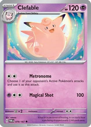 Clefable 079- SV06 Twilight Masquerade