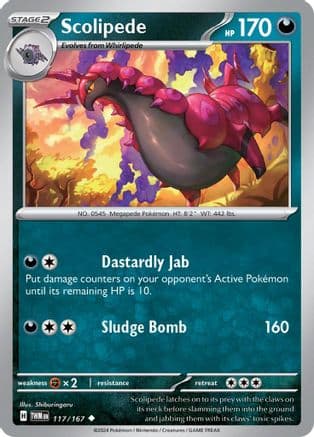 Scolipede 117- SV06 Twilight Masquerade