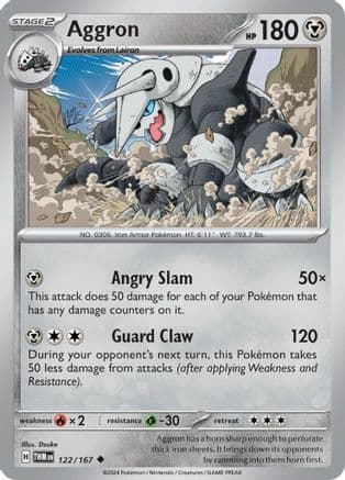 Aggron 122- SV06 Twilight Masquerade