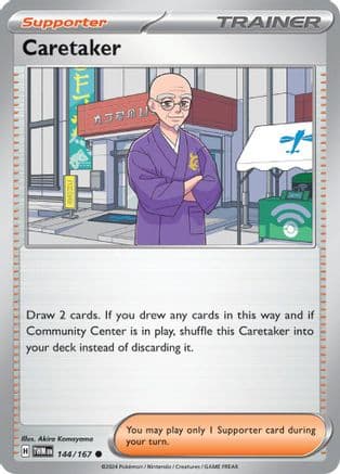 Caretaker 144/167 - SV06 Twilight Masquerade