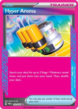 Hyper Aroma 152- SV06 Twilight Masquerade Holofoil