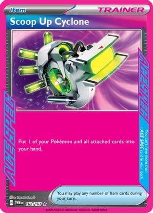 Scoop Up Cyclone 162- SV06 Twilight Masquerade Holofoil