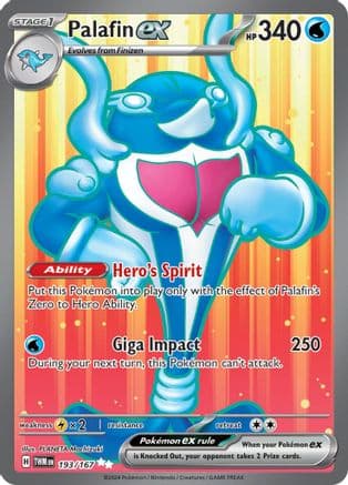 Palafin ex 193/167 - SV06 Twilight Masquerade Holofoil