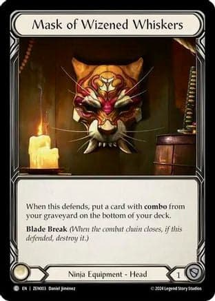 Mask of Wizened Whiskers (ZEN003) - Blitz Deck: Part the Mistveil - Zen