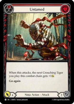 Untamed (Red) (ZEN013) - Blitz Deck: Part the Mistveil - Zen