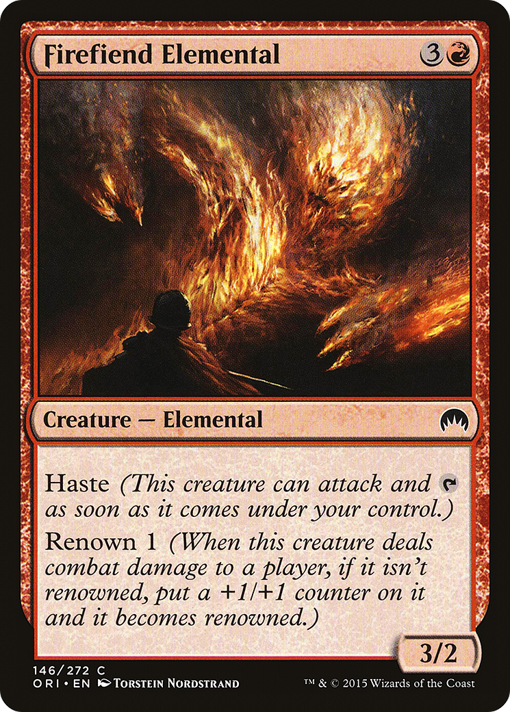 Firefiend Elemental [Magic Origins] Foil