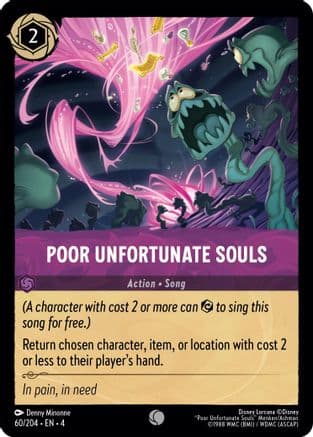 Poor Unfortunate Souls (60/204) [Ursula's Return] Cold Foil