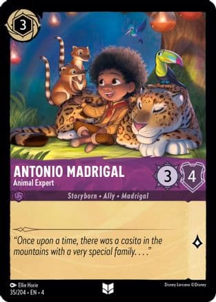 Antonio Madrigal - Animal Expert (35/204) [Ursula's Return] Cold Foil