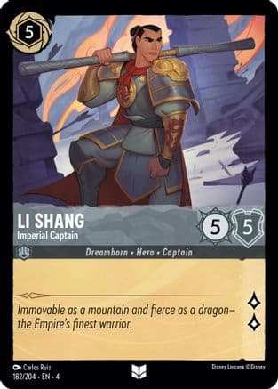 Li Shang - Imperial Captain (182/204) [Ursula's Return] Cold Foil