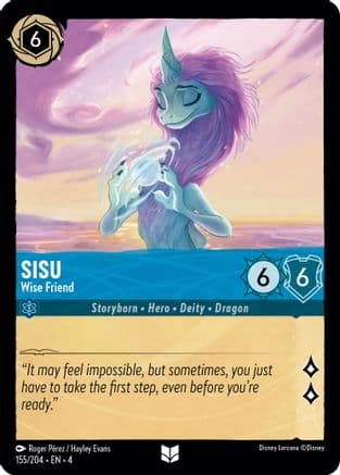 Sisu - Wise Friend (155/204) [Ursula's Return] Cold Foil
