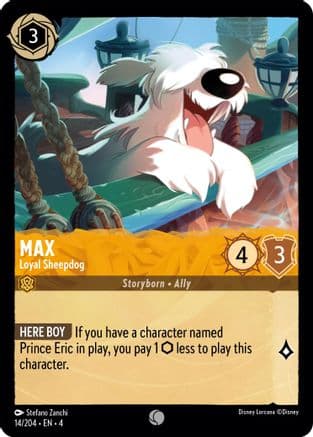Max - Loyal Sheepdog (14/204) [Ursula's Return] Cold Foil