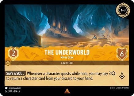 The Underworld - River Styx (34/204) [Ursula's Return] Cold Foil