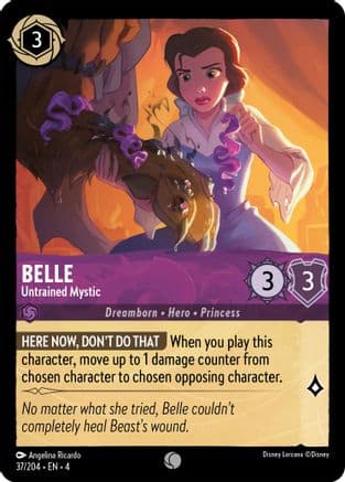 Belle - Untrained Mystic (37/204) [Ursula's Return]