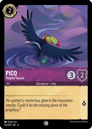 Pico - Helpful Toucan (55/204) [Ursula's Return] Cold Foil