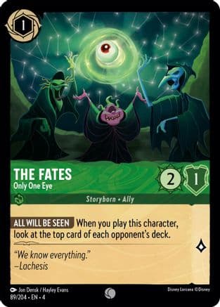 The Fates - Only One Eye (89/204) [Ursula's Return] Cold Foil