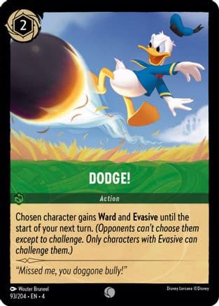 Dodge! (93/204) [Ursula's Return] Cold Foil