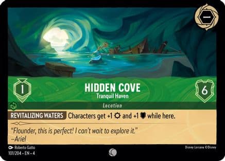 Hidden Cove - Tranquil Haven (101/204) [Ursula's Return] Cold Foil