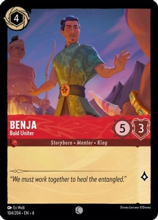 Benja - Bold Uniter (104/204) [Ursula's Return] Cold Foil