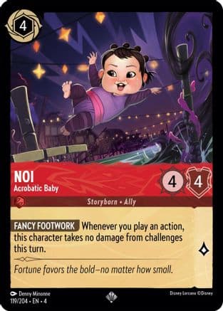 Noi - Acrobatic Baby (119/204) [Ursula's Return] Cold Foil