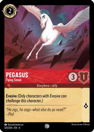 Pegasus - Flying Steed (120/204) [Ursula's Return] Cold Foil