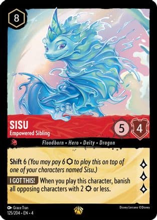 Sisu - Empowering Sibling (125/204) [Ursula's Return] Cold Foil