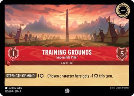 Training Grounds - Impossible Pillar (136/204) [Ursula's Return] Cold Foil