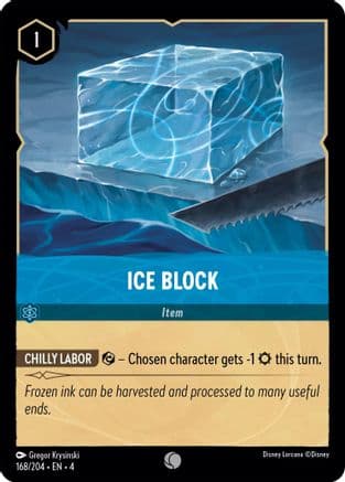 Ice Block (168/204) [Ursula's Return] Cold Foil