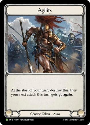 Agility - FAB204 (FAB204) - Flesh and Blood: Promo Cards