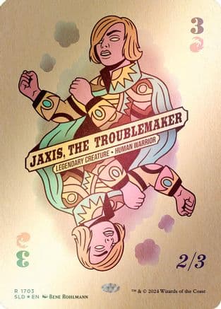 Jaxis, the Troublemaker (Rainbow Foil) (1703) [Secret Lair Drop Series]  Foil
