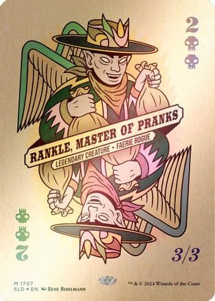 Rankle, Master of Pranks (Rainbow Foil) (1707) [Secret Lair Drop Series]  Foil