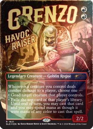 Grenzo, Havoc Raiser (Rainbow Foil) (1621) [Secret Lair Drop Series]  Foil