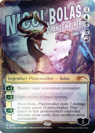 Nicol Bolas, Planeswalker (Rainbow Foil) (1622) [Secret Lair Drop Series]  Foil