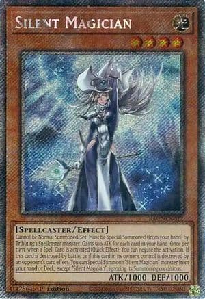 Silent Magician (Platinum Secret Rare) [RA02-EN012] Platinum Secret Rare
