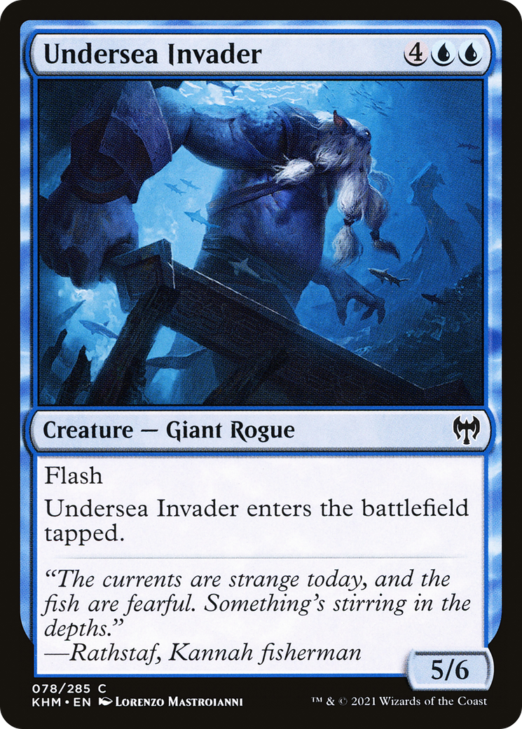 Undersea Invader [Kaldheim] Foil