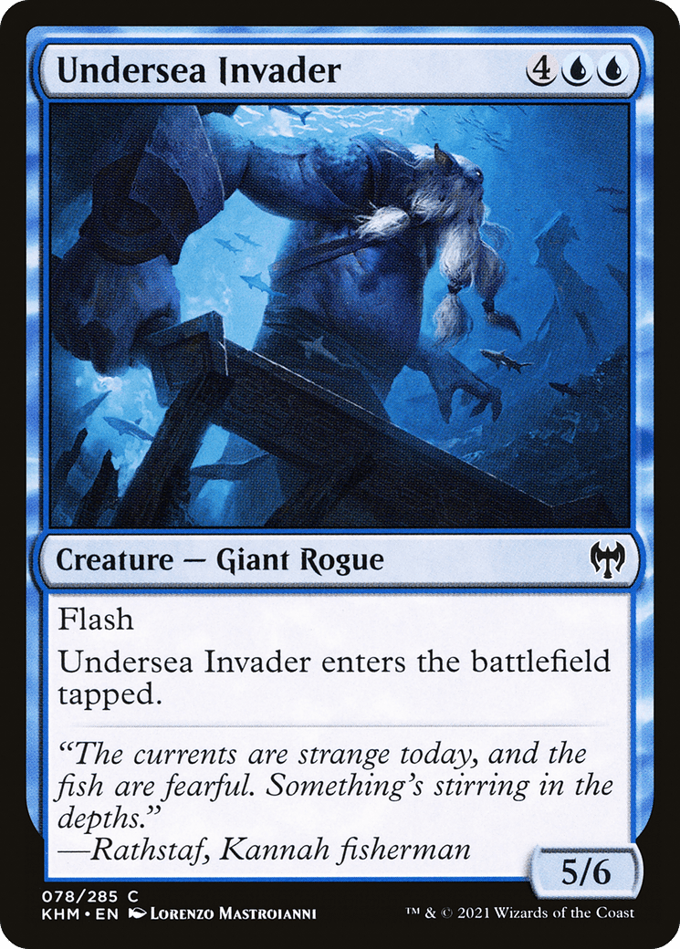 Undersea Invader [Kaldheim] Foil