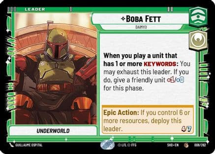 Boba Fett - Daimyo |  (008/262)  [Shadows of the Galaxy]