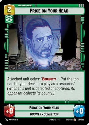 Price on Your Head | Foil (125/262)  [Shadows of the Galaxy]
