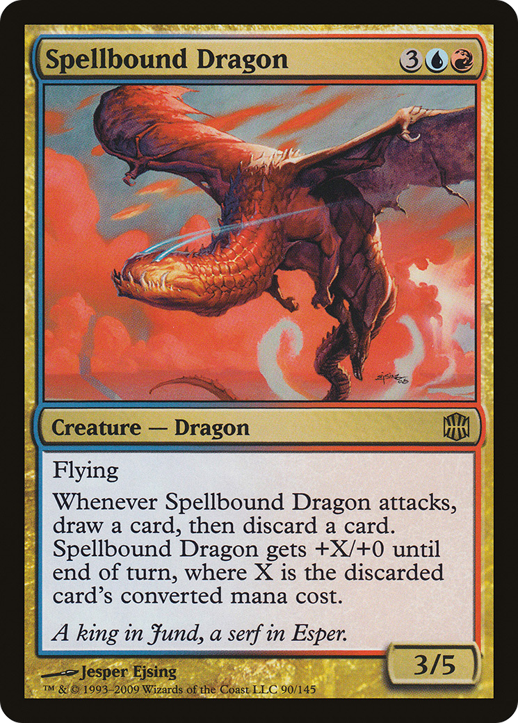 Spellbound Dragon [Alara Reborn] Foil
