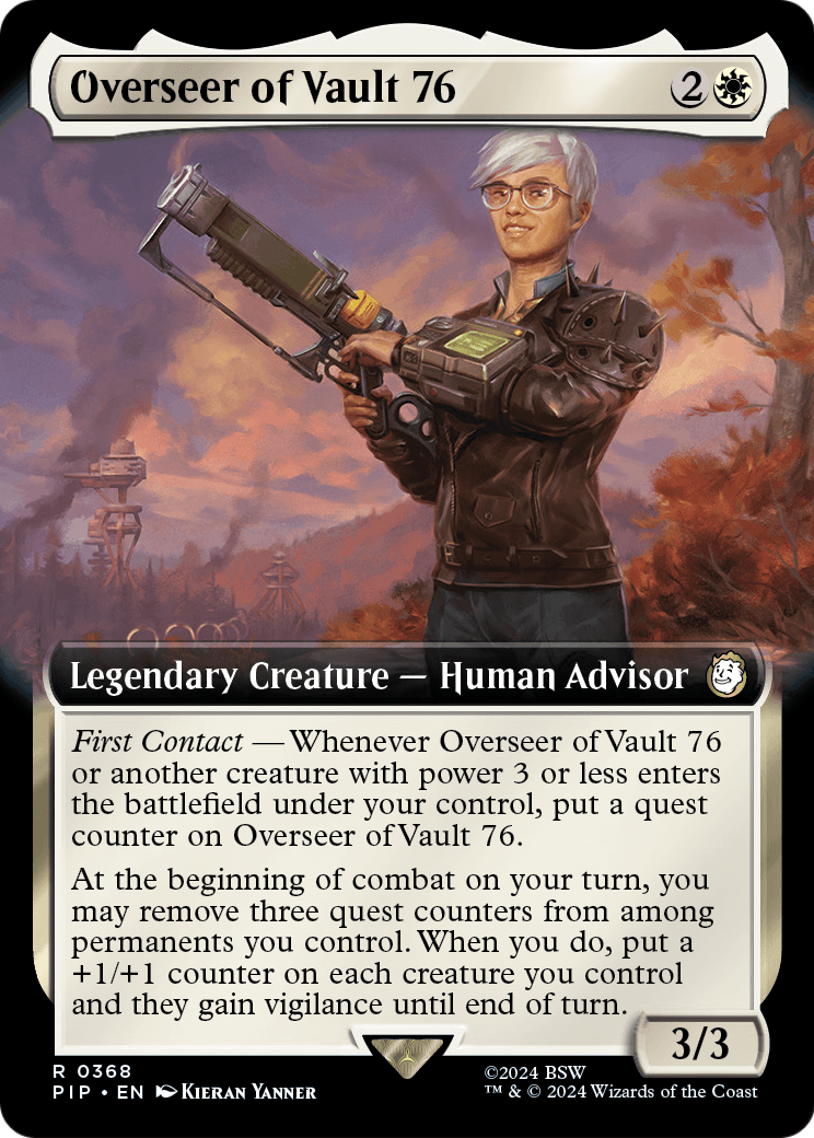 Overseer of Vault 76 (Extended Art) [Fallout] Foil