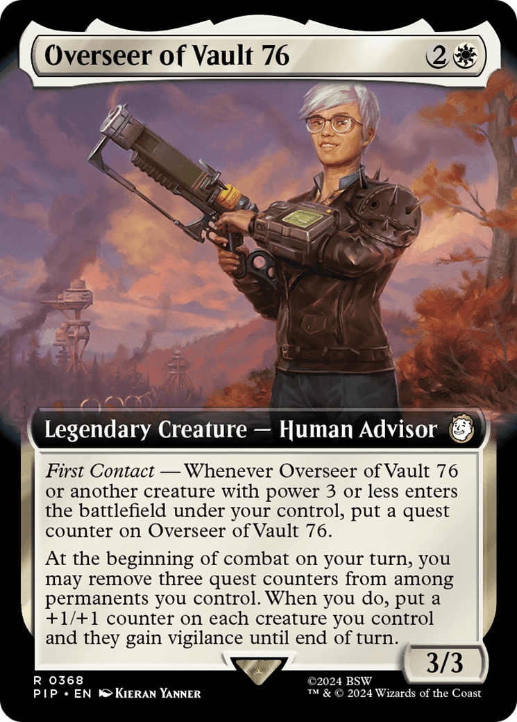 Overseer of Vault 76 (Extended Art) [Fallout] Foil