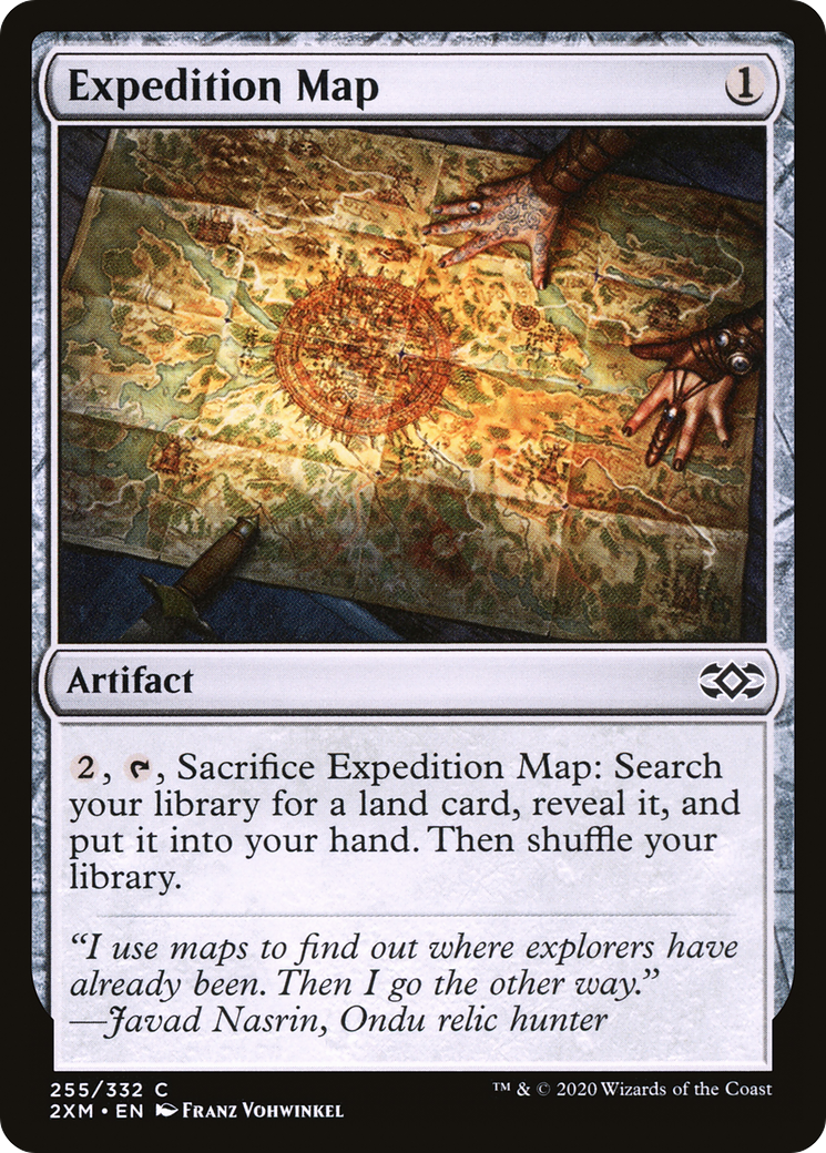 Expedition Map [Double Masters] Foil