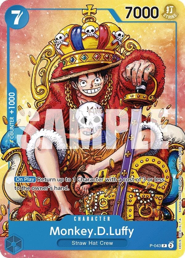 Monkey.D.Luffy (Convention Promo 2024) [One Piece Promotion Cards] Foil