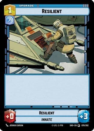 Resilient | Foil (070/262)  [Shadows of the Galaxy]