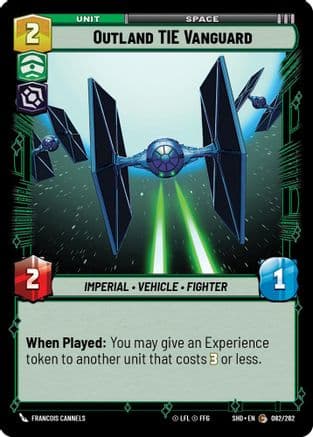 Outland TIE Vanguard |  (082/262)  [Shadows of the Galaxy]