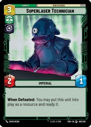 Superlaser Technician |  (085/262)  [Shadows of the Galaxy]