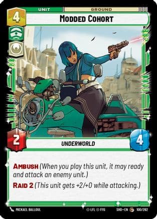 Modded Cohort | Foil (100/262)  [Shadows of the Galaxy]