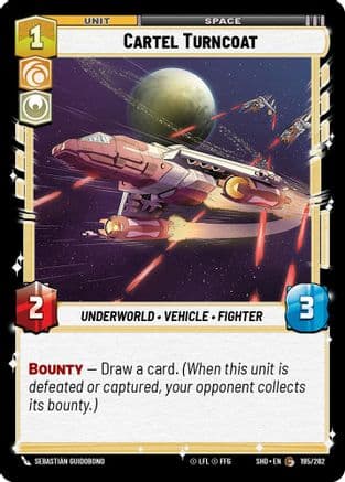 Cartel Turncoat | Foil (195/262)  [Shadows of the Galaxy]