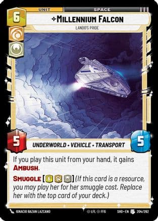 Millennium Falcon - Lando's Pride |  (204/262)  [Shadows of the Galaxy]